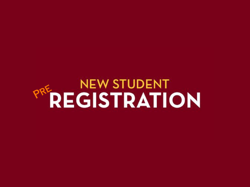 New Student Pre Registration