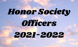 Honor Society Officers