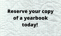 Yearbook Reminder!