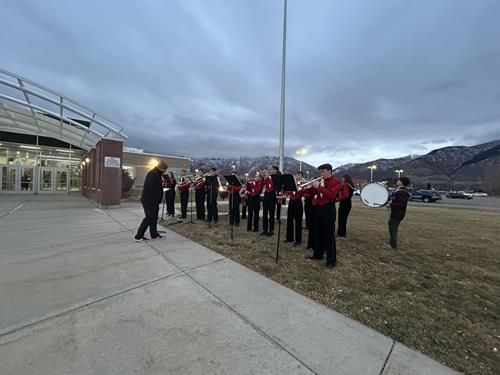 Weber Marching Band at Orion