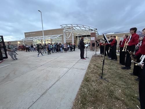 Weber Marching Band at Orion