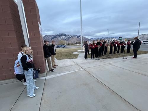 Weber Marching Band at Orion