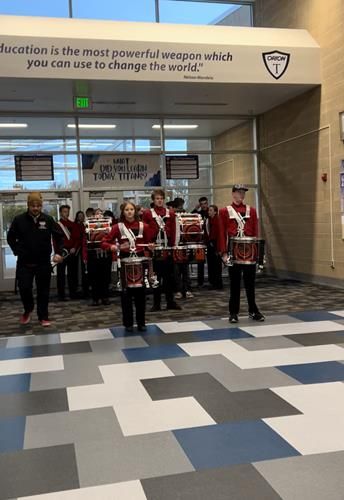 Weber Marching Band at Orion