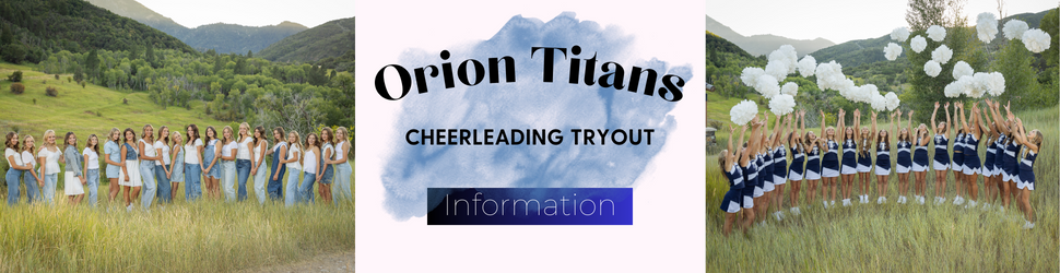 Orion Cheerleading Tryout